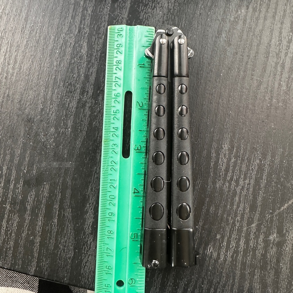 Black Butterfly Knife Balisong